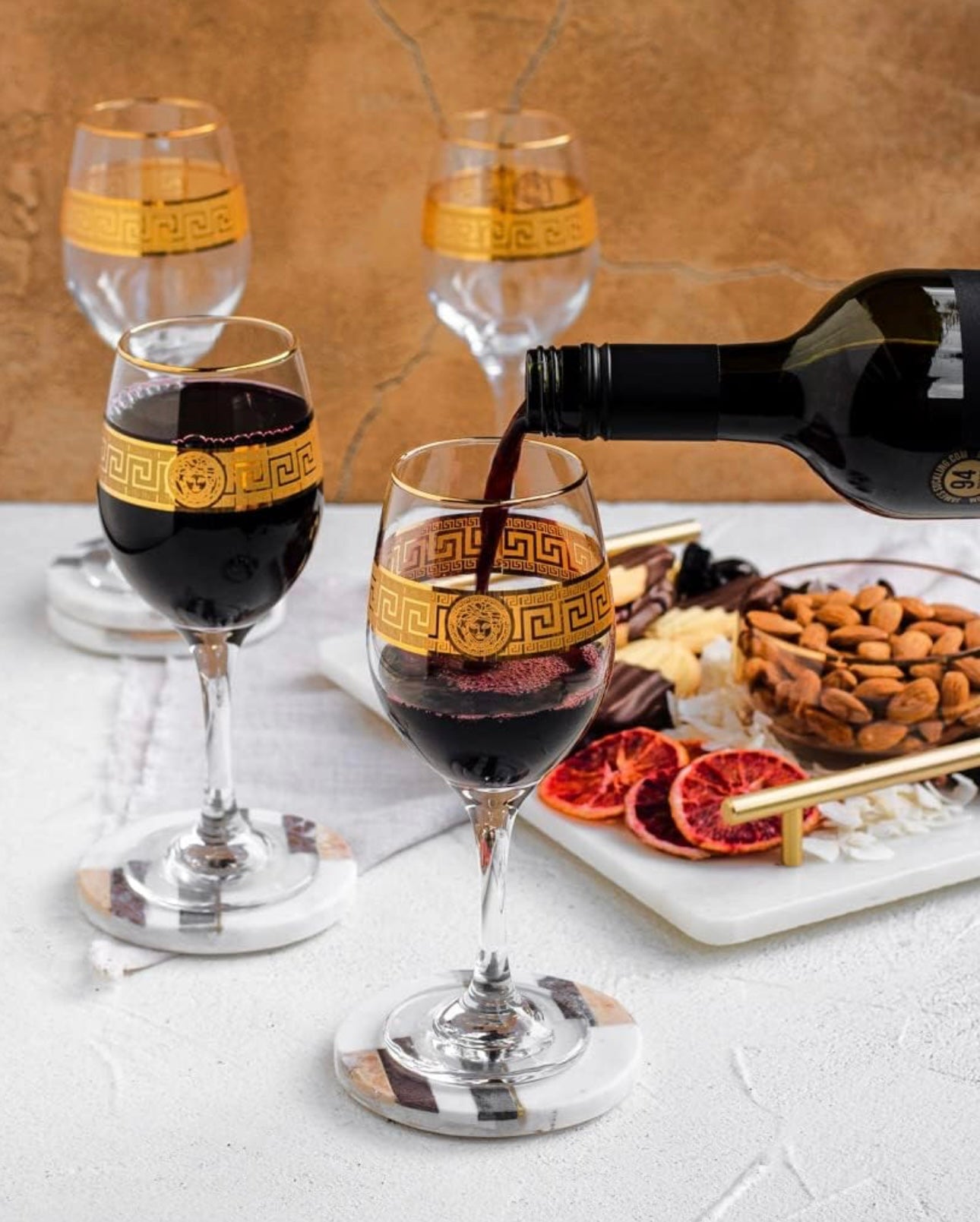 Set of 4 Medusa Wine glass