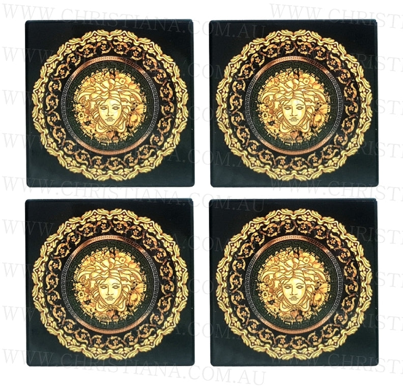 COASTER-MEDUSA-GOLD(11CM)