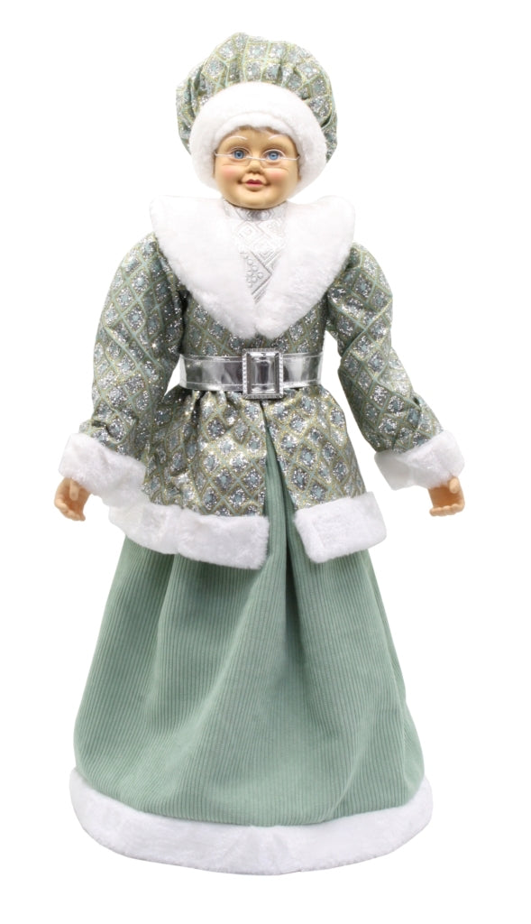 Santa and Mrs Clause Sage large 60cm