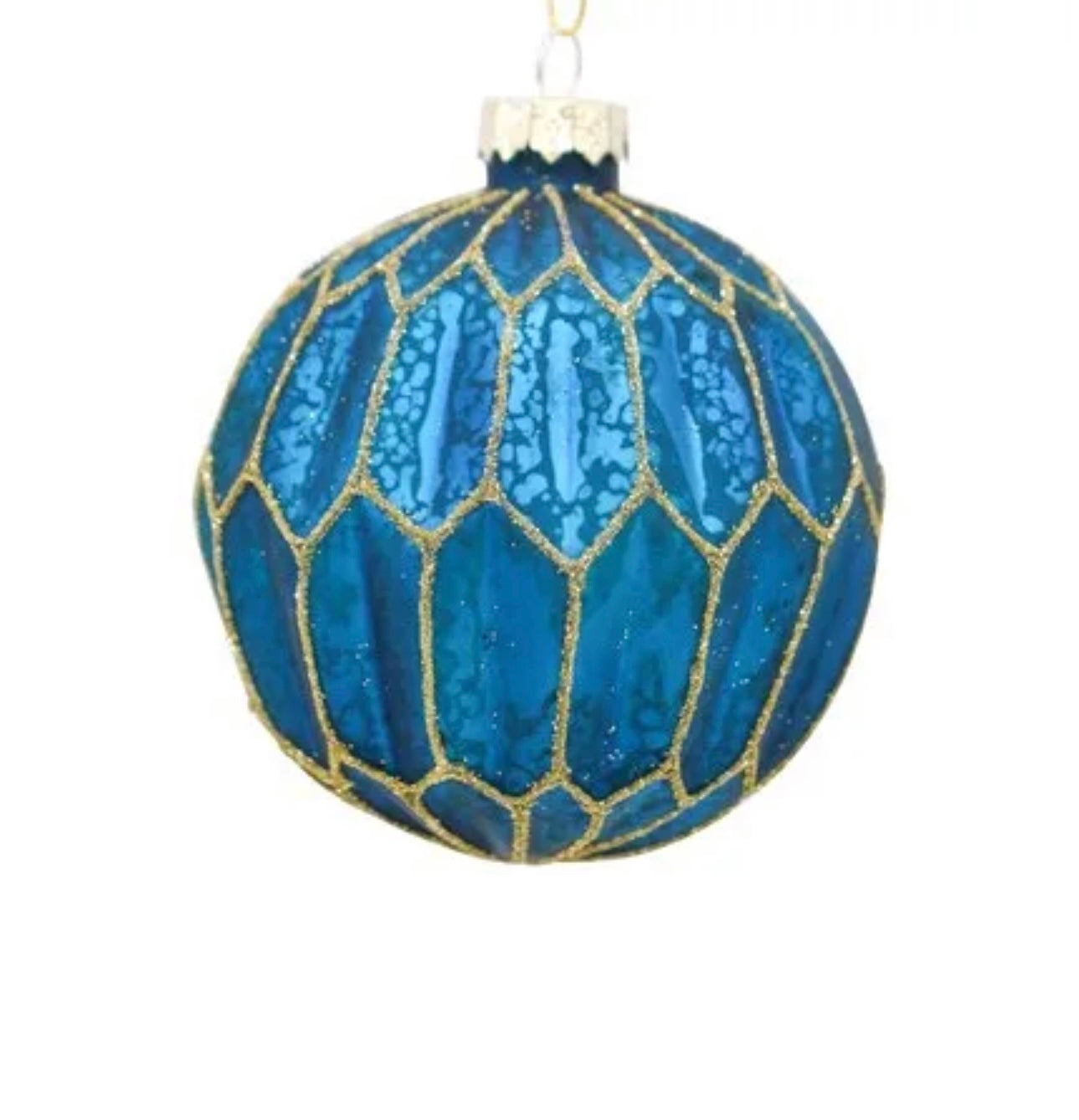 Glass Bauble Burlesque 8cm