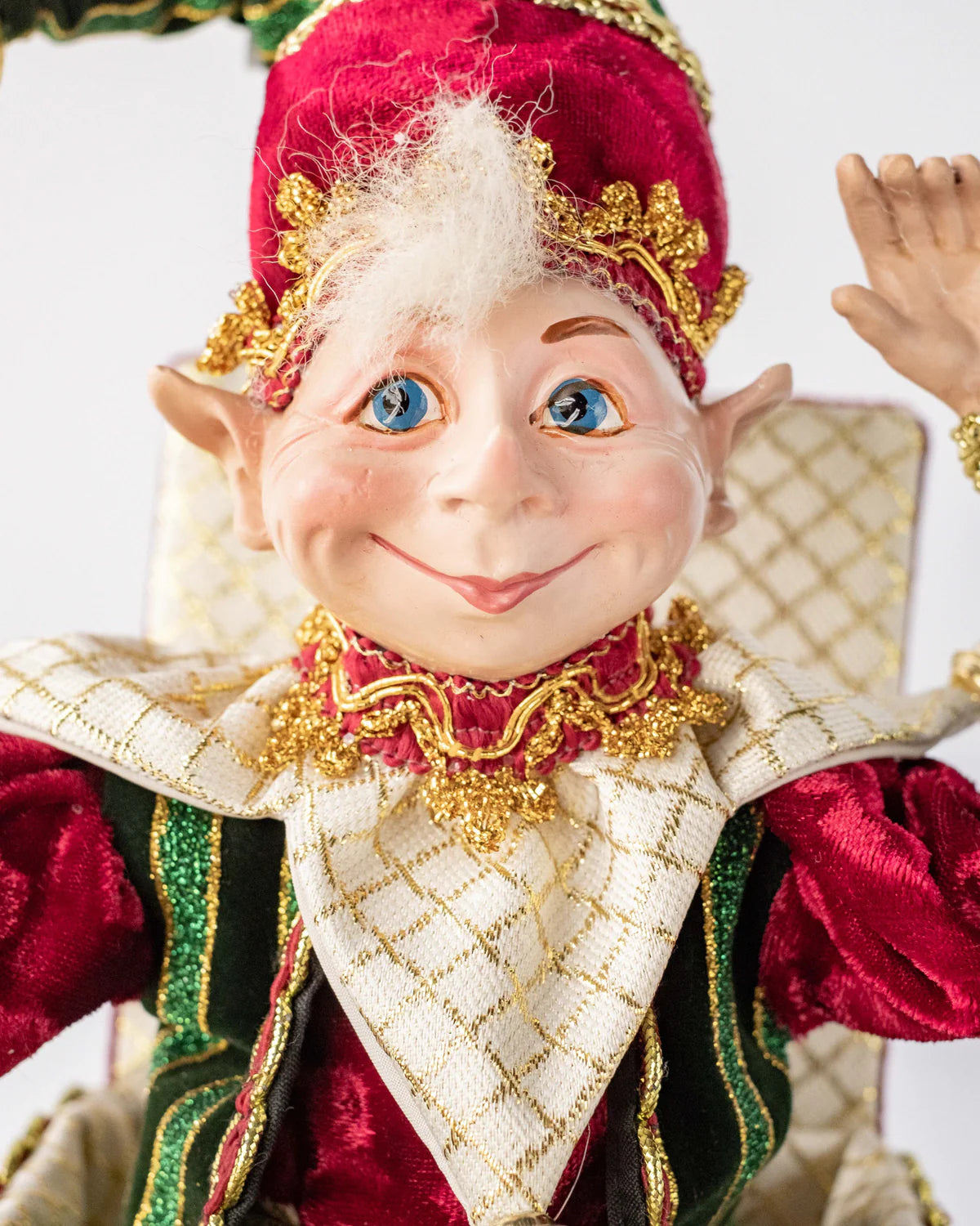 ELF/SANTA IN A BOX 25CM