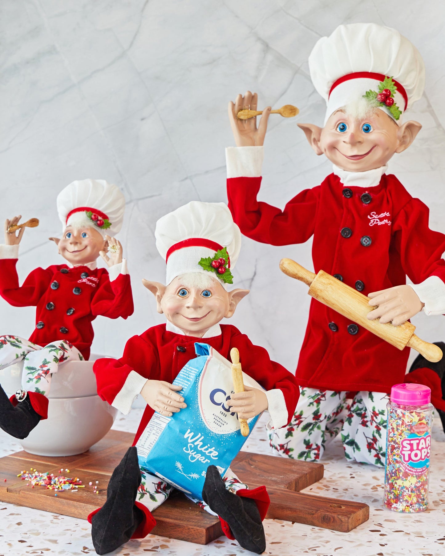 SANTAS PANTRY CHEF DE ROTISSEUR FLORENT 50CM