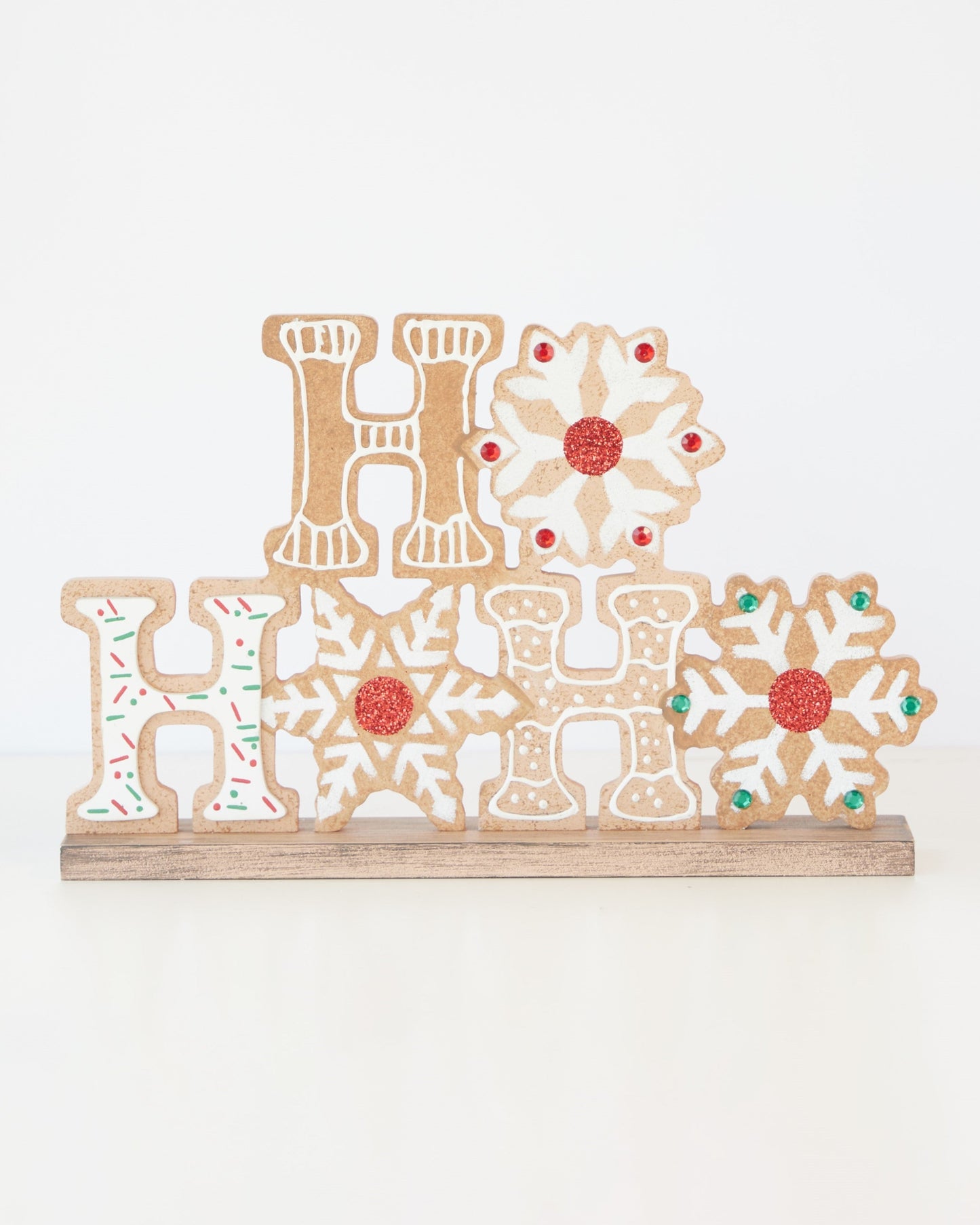 GINGERBREAD HOHOHO SITABOUT 29CM