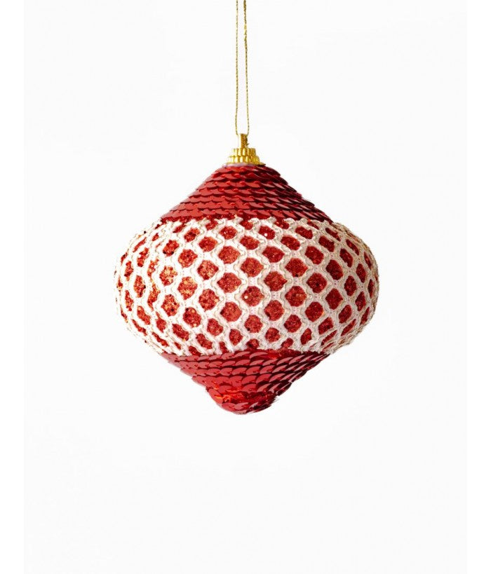 GLITTER KISMIT RED 8CM