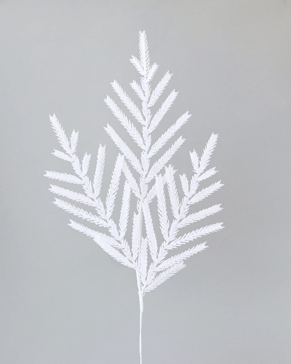 GLITTER PINE WHITE 55CM