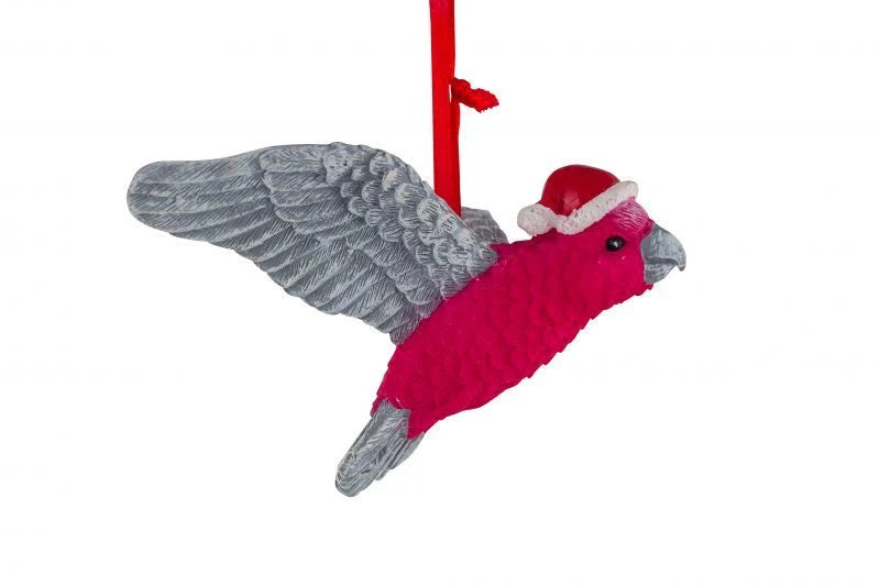 Galah bird ornament 8cm