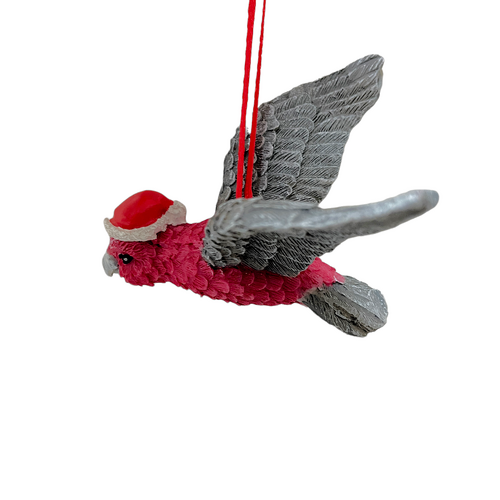 Galah bird ornament 8cm