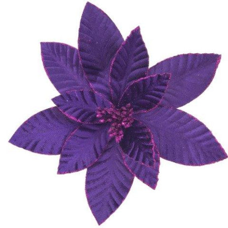 POINSETTIA PURPLE 28cmD