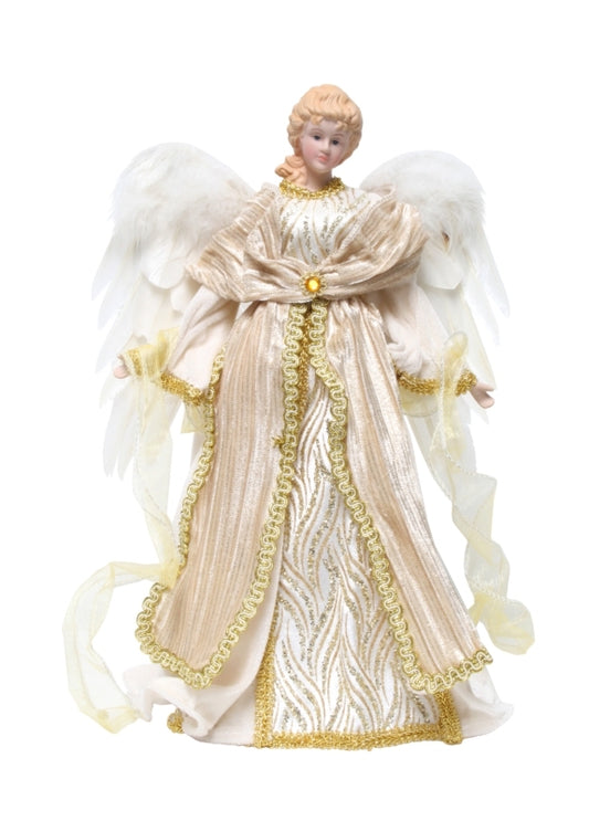 TREE TOPPER-ANGEL-GOLD(40CM