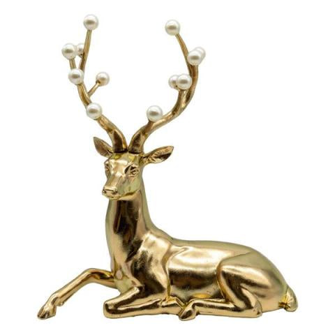 Pre-order PEARL GOLD SITTING DEER
