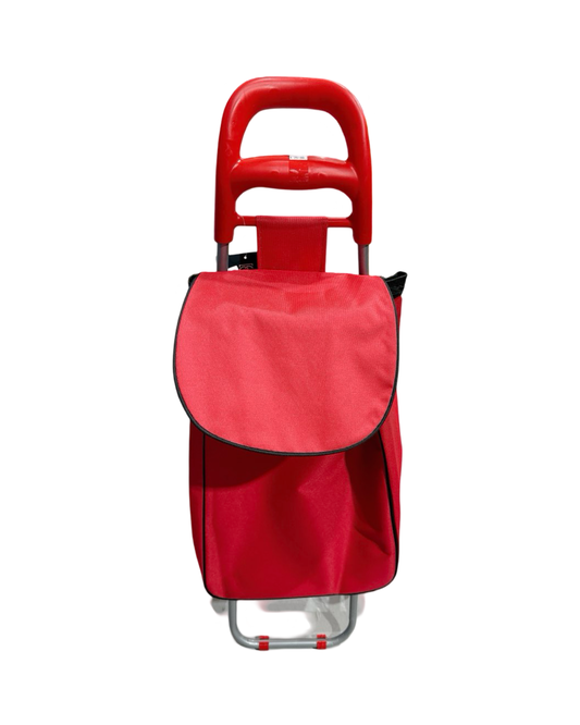 Shopping trolley with insulation