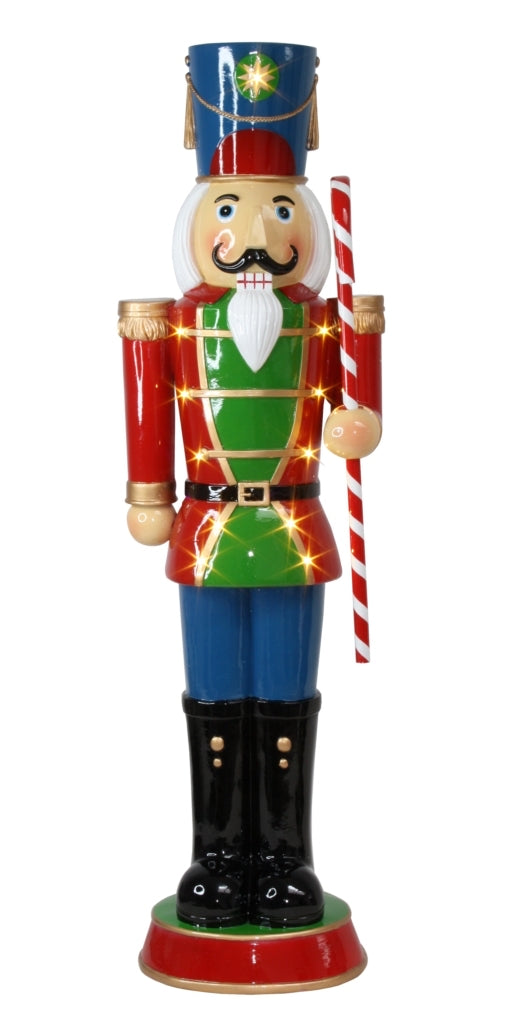 NUTCRACKER-LITE-CANDY CANE(90CM)