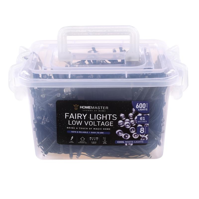 Light Low Voltage Fairy 600LED Warm White 8 Functions