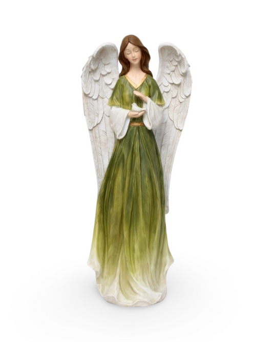 ORNAMENT-ANGEL-LIME(44CM)