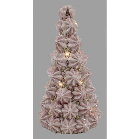 PINK MERINGUE KISSES TREE LED