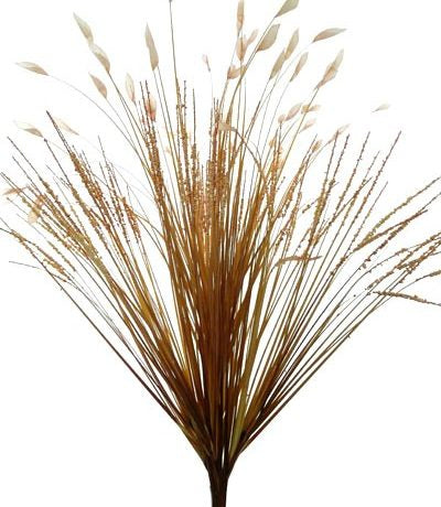 GRASS BUSH 130CM Brown