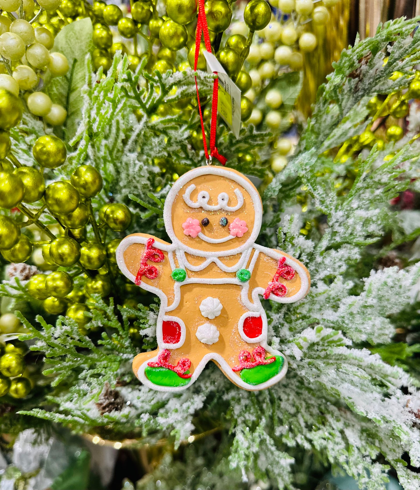 GINGERBREAD ORNAMENT 4CM