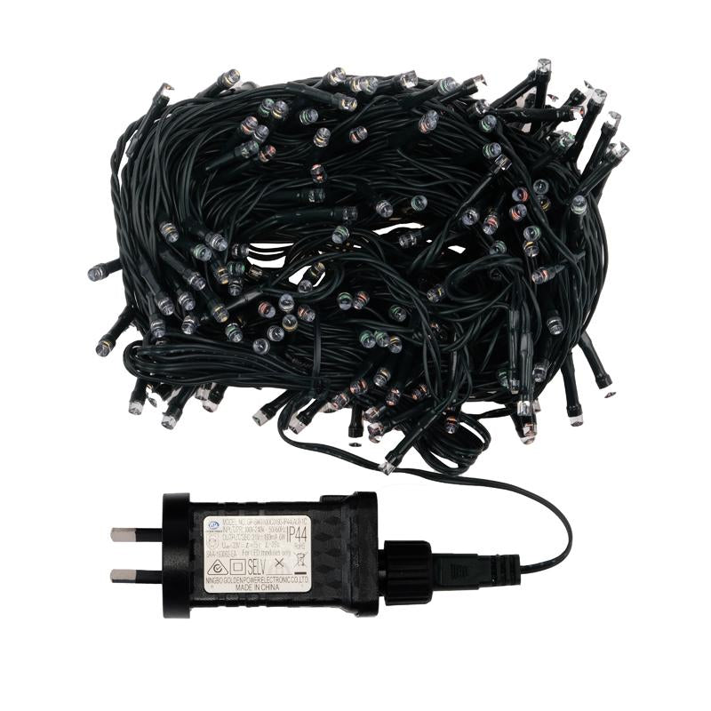 Light Low Voltage Fairy 200 LED 20m Warm White 8 Functions