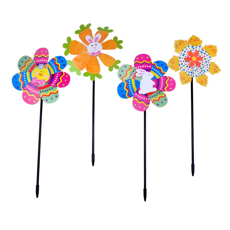 Windmill Spinner Easter 21cm x 55cm pack of 4