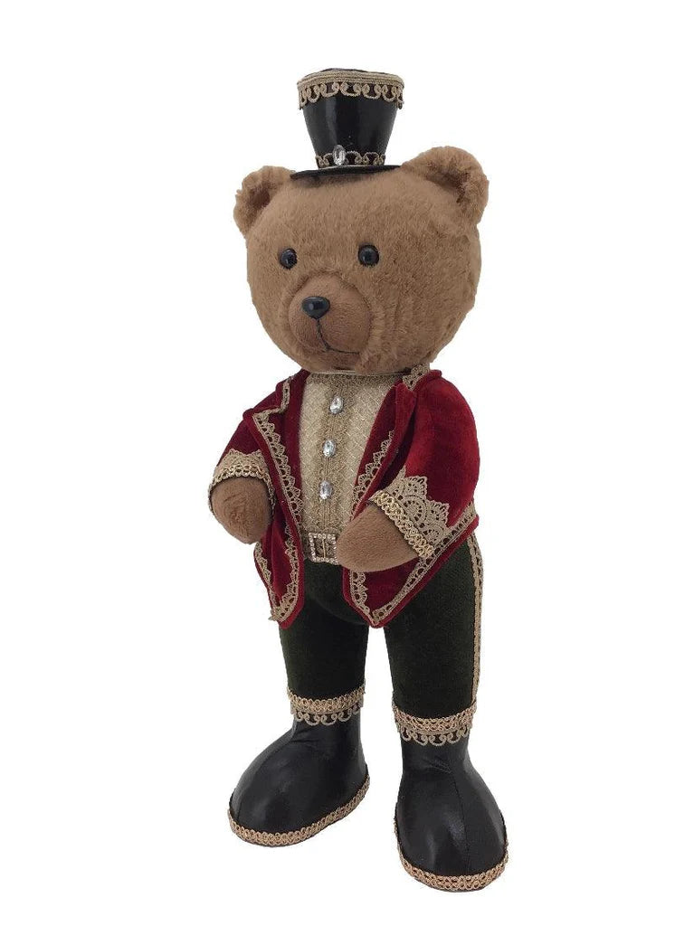 Mr and Mrs Christmas Bear Xmas Figurine