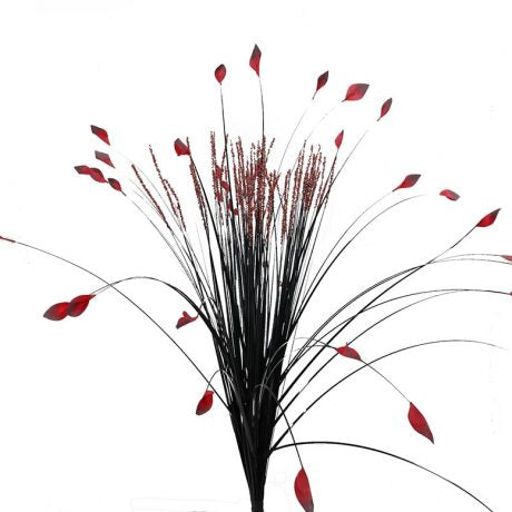 GRASS BUSH 130CM RED