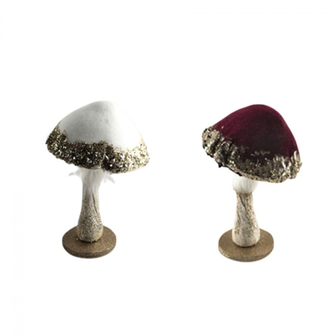 26CM 2/A WHITE VELVET MUSHROOM ( M)