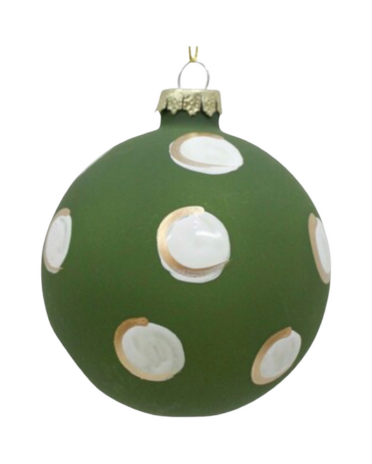 Glass Bauble Pistachio