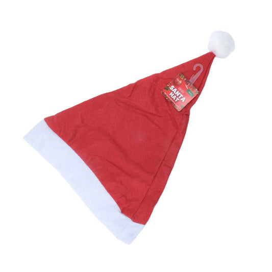 Hat Santa Adults 30cm x 38cm Red/White