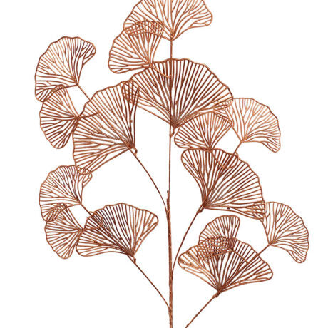 FAN SHAPE LEAF SPRAY 92CM Rose gold