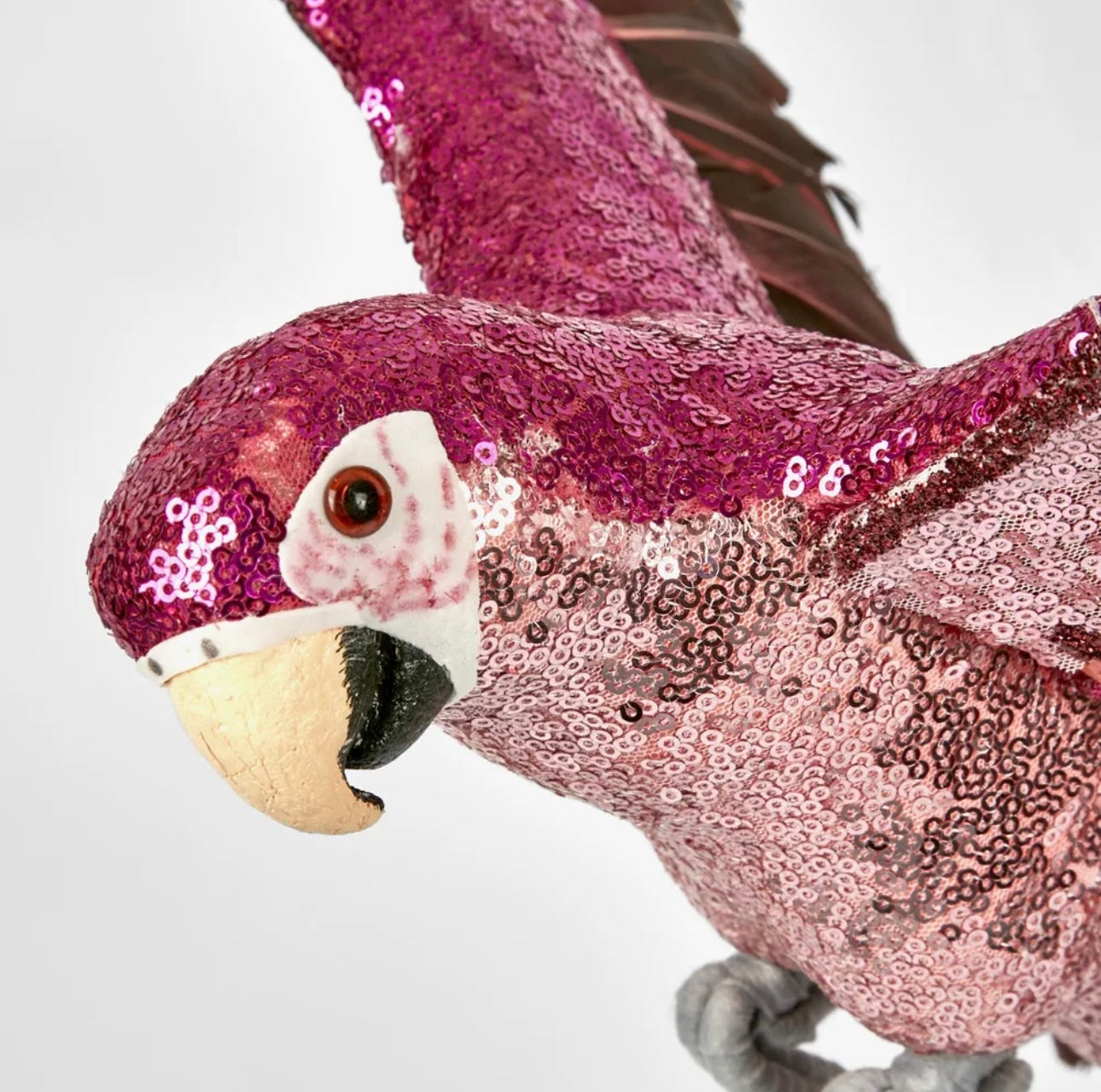 DONNA!! SEQUIN PARROT PINK SML