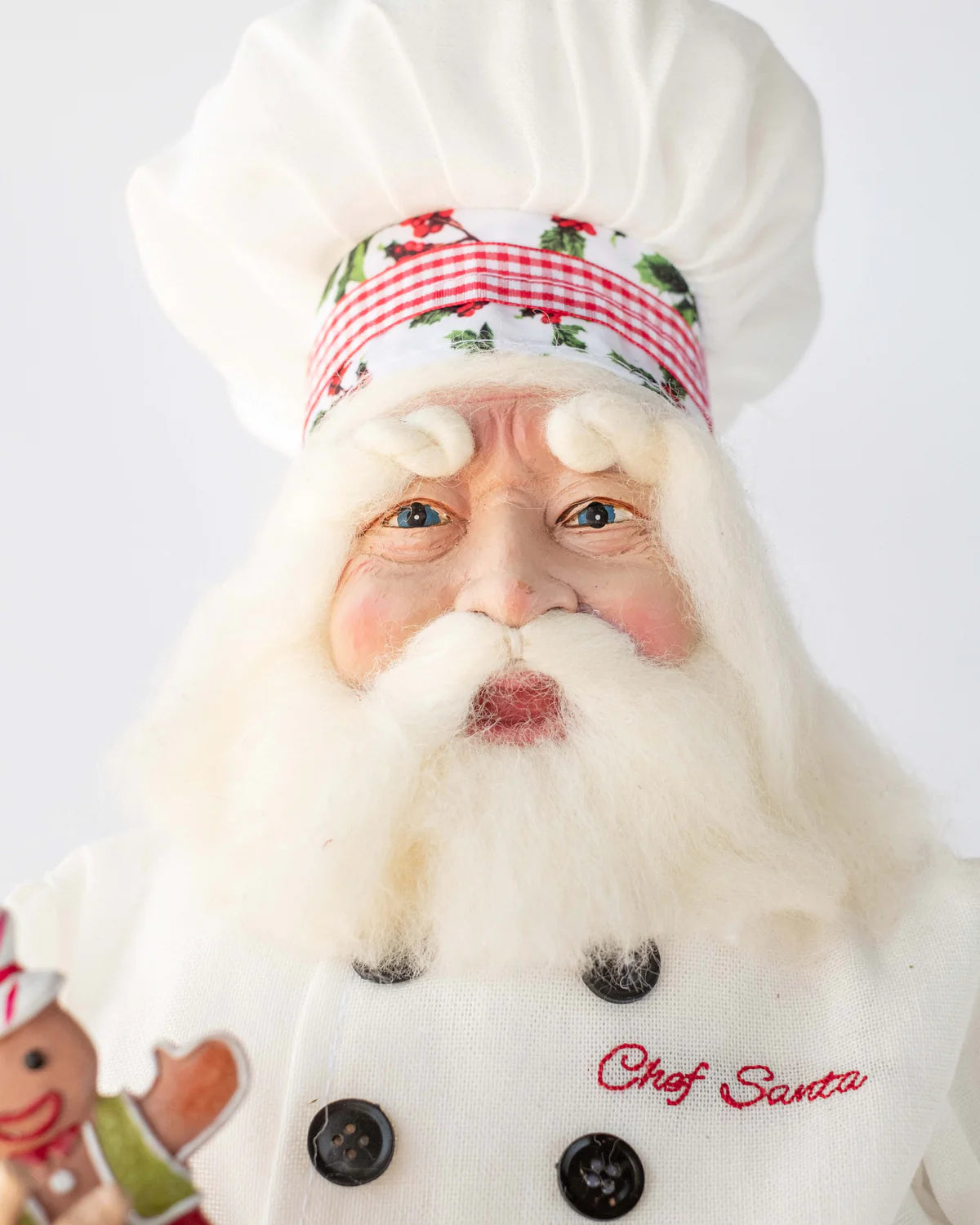 SANTAS PANTRY CHEF SANTA 62.5CM