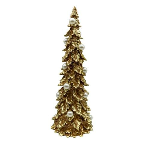 Pre-order MED PEARL GOLD RUFFLE TREE