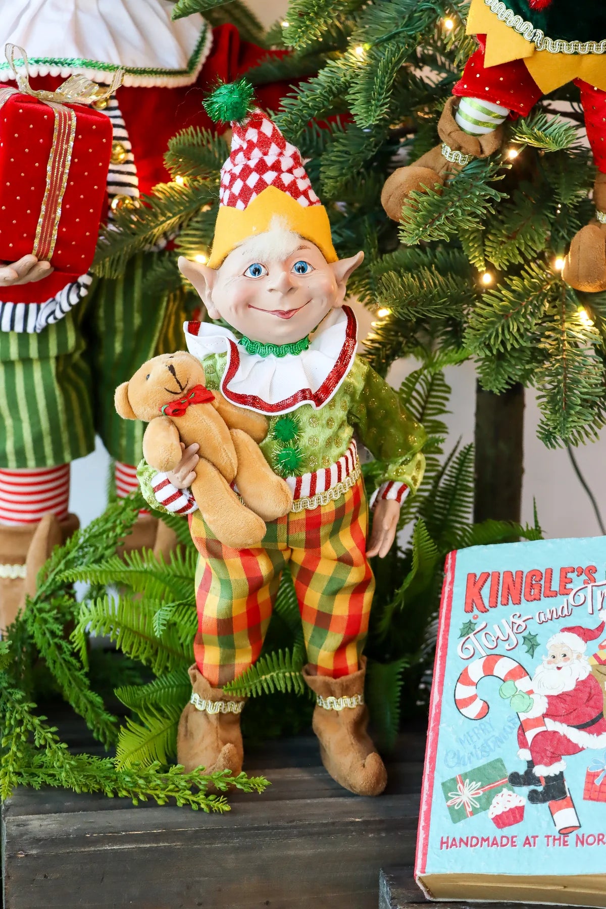 CHRISTMAS ELF POCKET 35CM