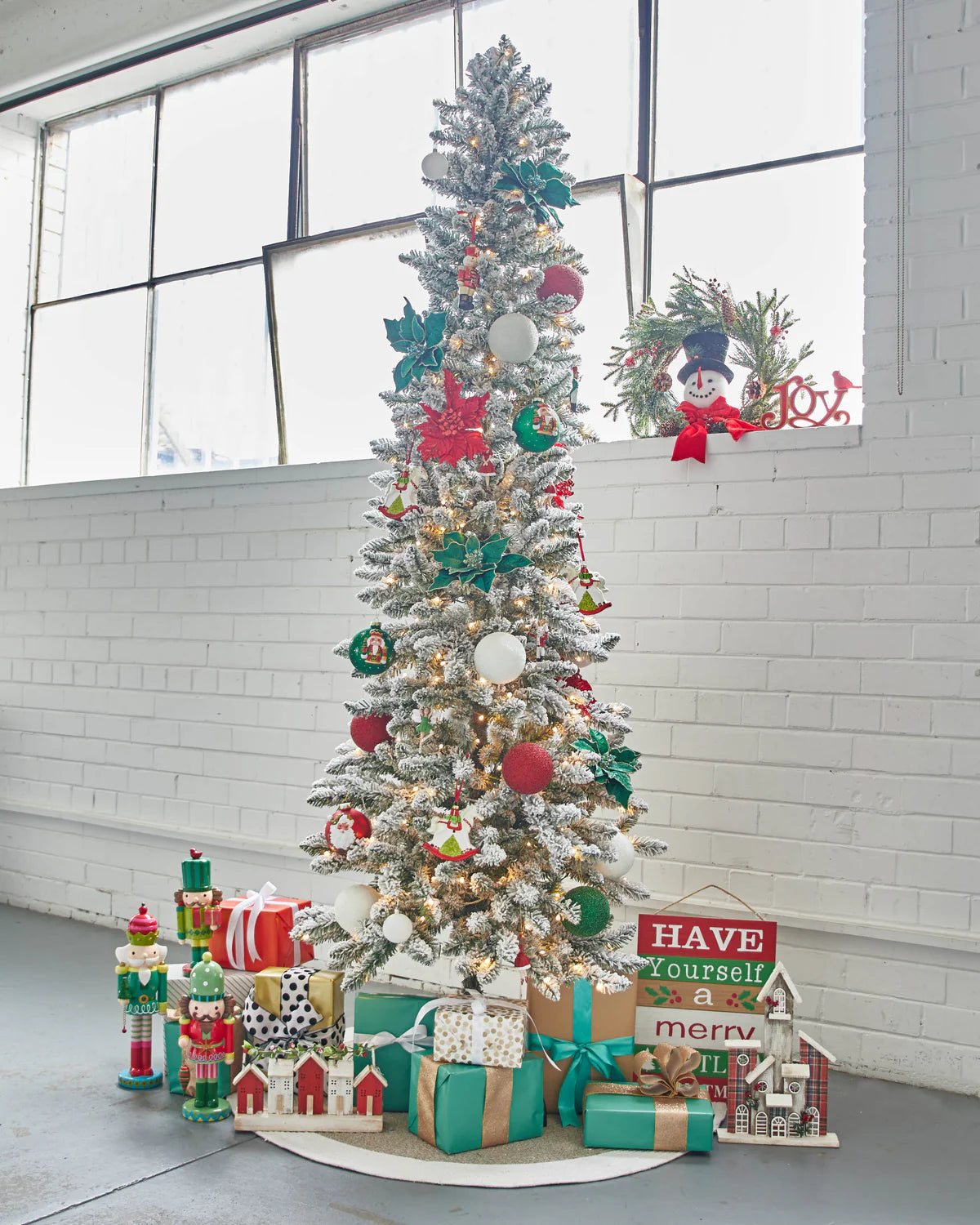 CHRISTMAS TREE LED SLIM 229CM