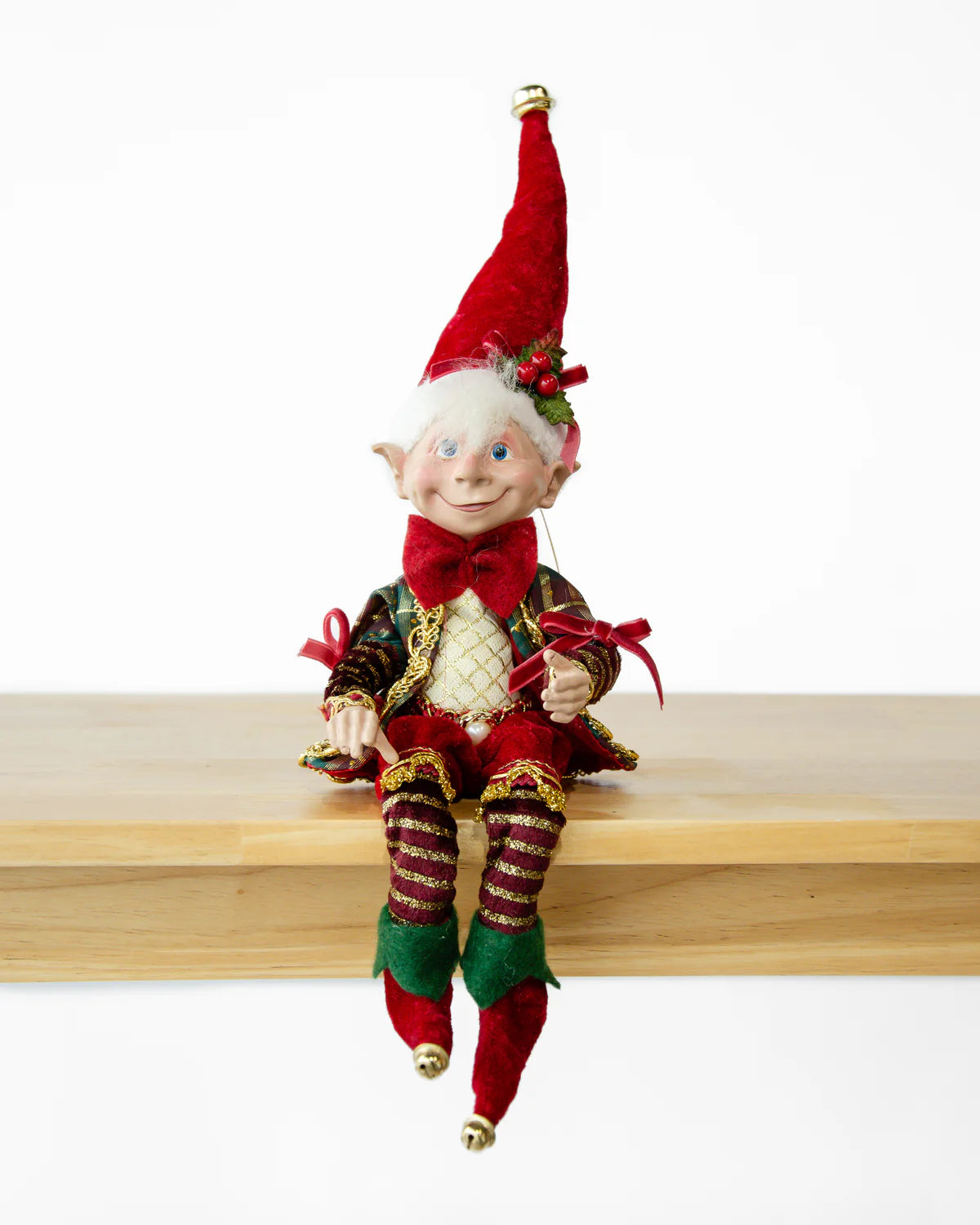 CHRISTMAS ELF SILKY 30CM