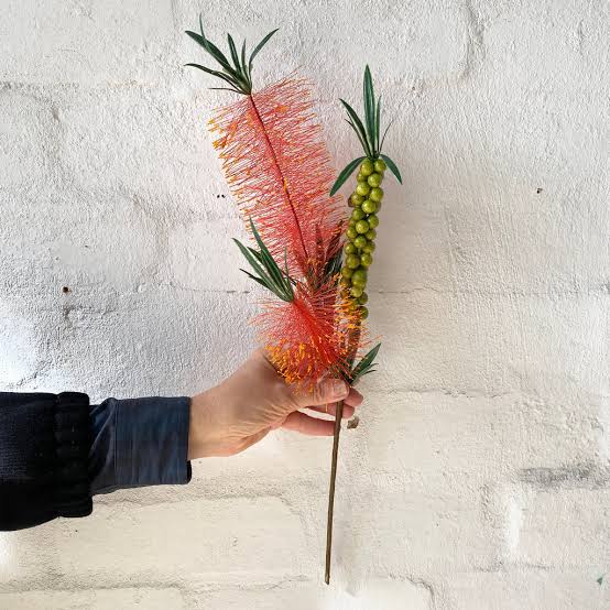 Bottle Brush branch 47cm