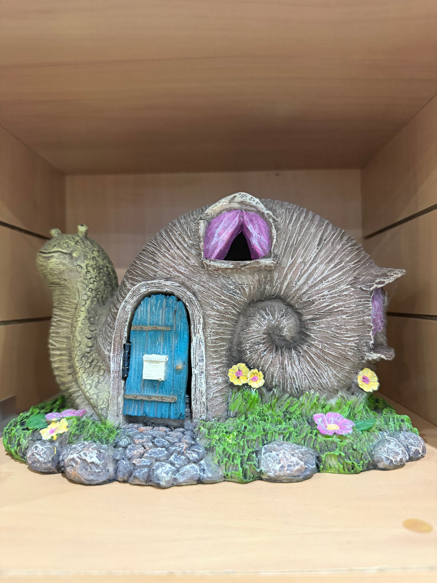 Fairy garden snail house