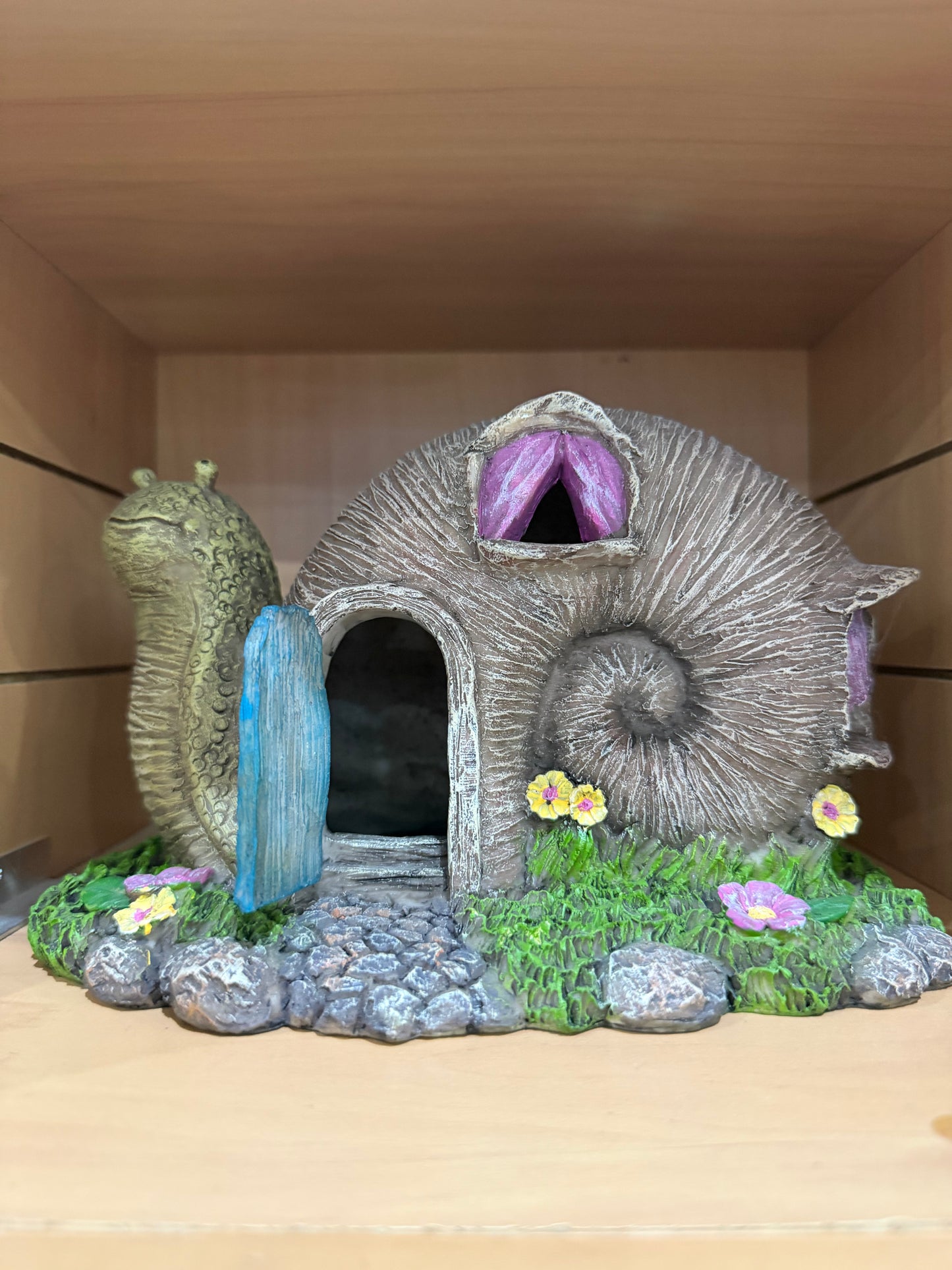 Fairy garden snail house