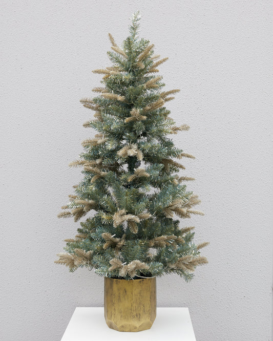 CHRISTMAS TREE LED GREEN 137CM