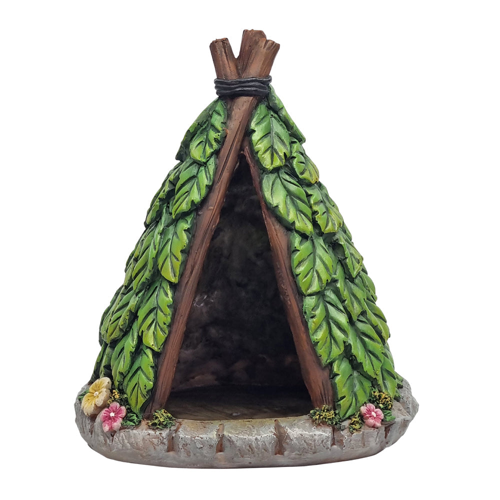 Fairy Garden Spring Leaf Teepee