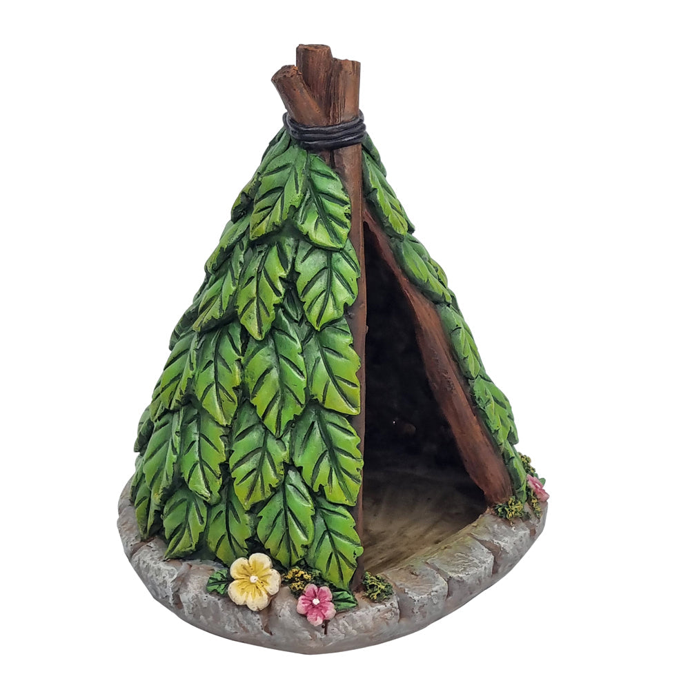 Fairy Garden Spring Leaf Teepee