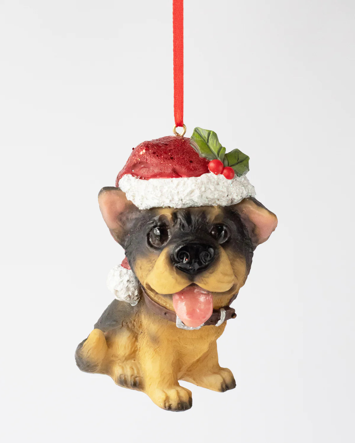 PUP ORNAMENTS (SET OF 4) 9.1CM