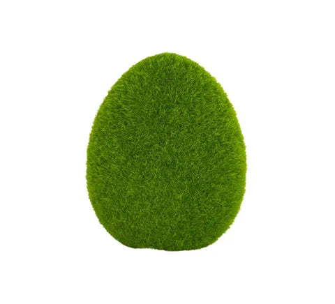 EGG DECO CERAMIC 9X9X11.5CM GREEN