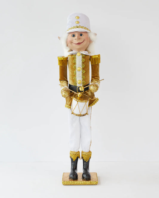 SOLDIER ELF GOLD/WHITE 65CM