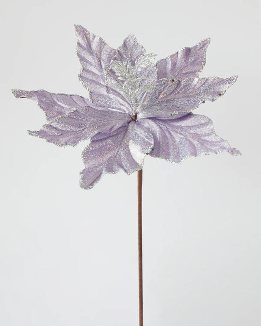 POINSETTIA PICK LILAC 24CM