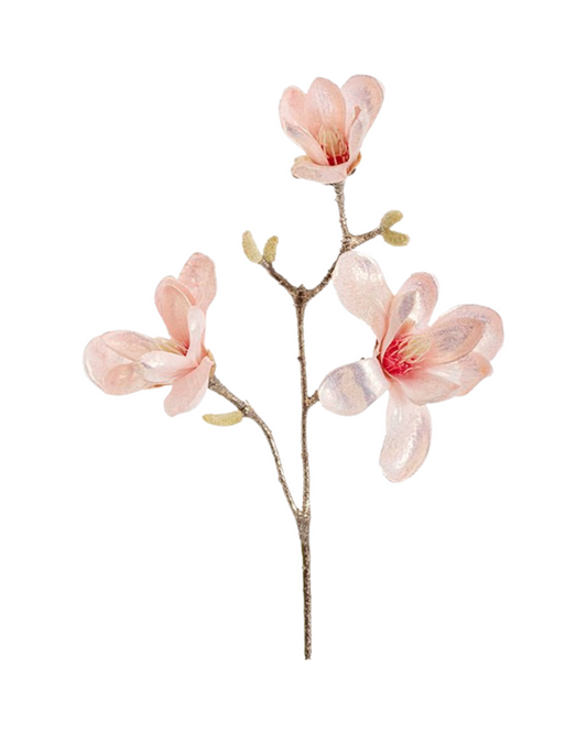 MAGNOLIA BRANCH 3 HEADS 28CM