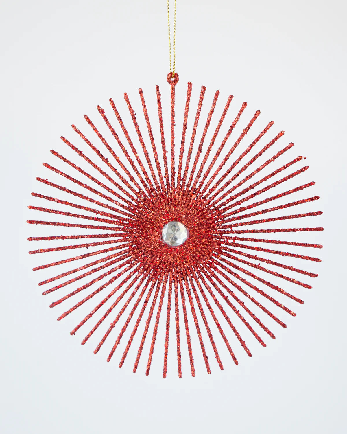 RAYS ORNAMENT RED 15CM