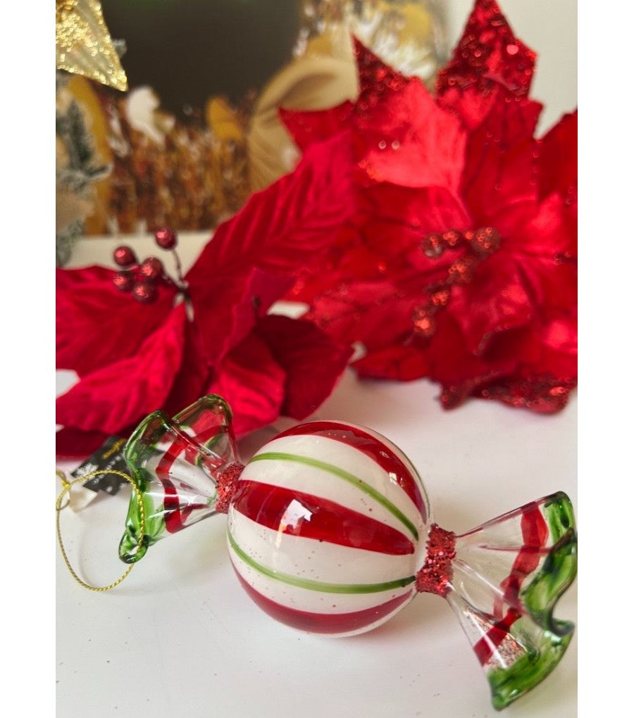 LOLLY ORNAMENT GLASSES ROUND 13CM