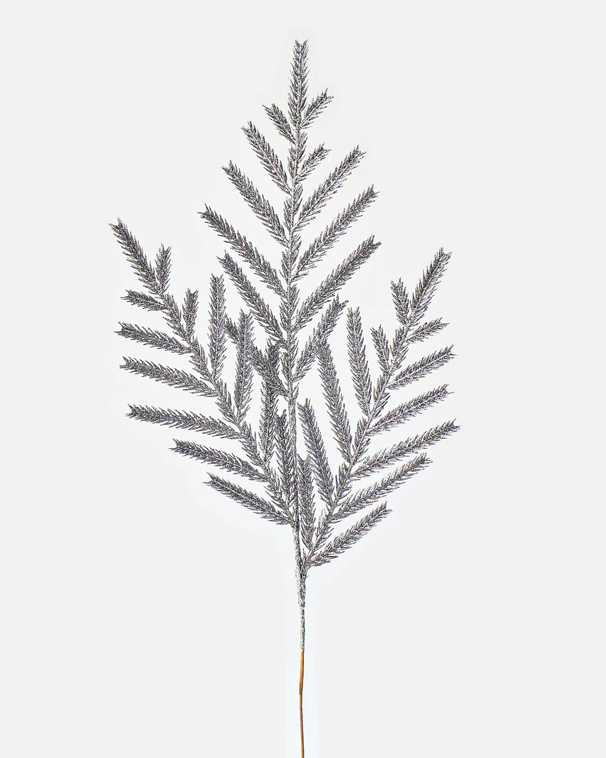 GLITTER PINE PEWTER 55CM