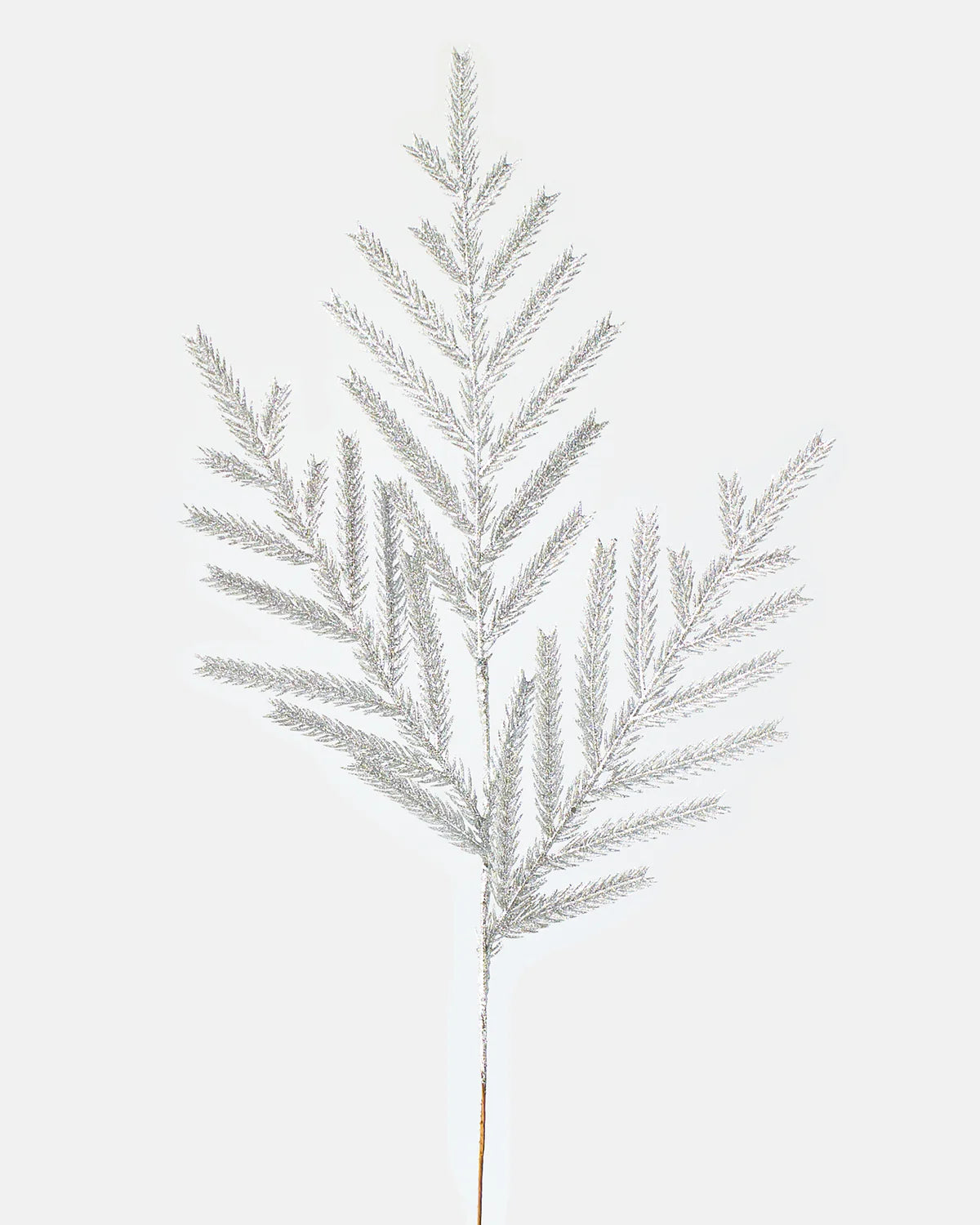 GLITTER PINE SILVER 55CM